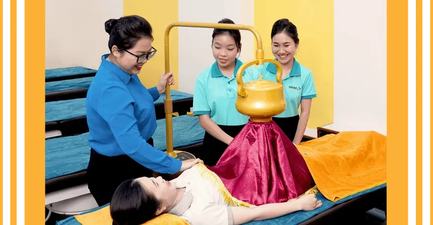 TỰ TIN TRỞ THÀNH CHUYÊN GIA SPA DƯỠNG SINH CÙNG VINAS ACADEMY